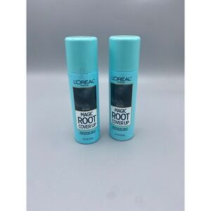 L'Oreal Paris Magic Root Cover Up Black‎ Temporary Gray Concealer Spray